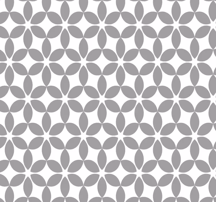 Persiana enrollable para baño patrón gris y blanco - TenVinilo