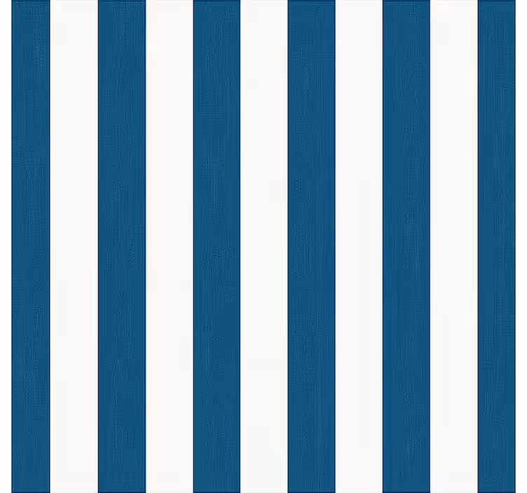 Persiana enrollable para baño rayas azul celeste - TenVinilo