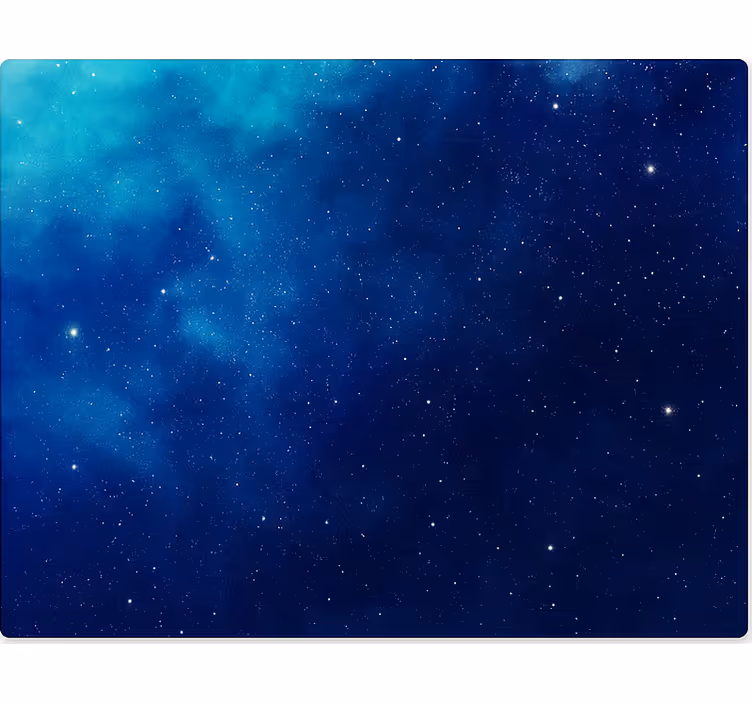 Persiana enrollable juvenil estrella de galaxia azul - TenVinilo