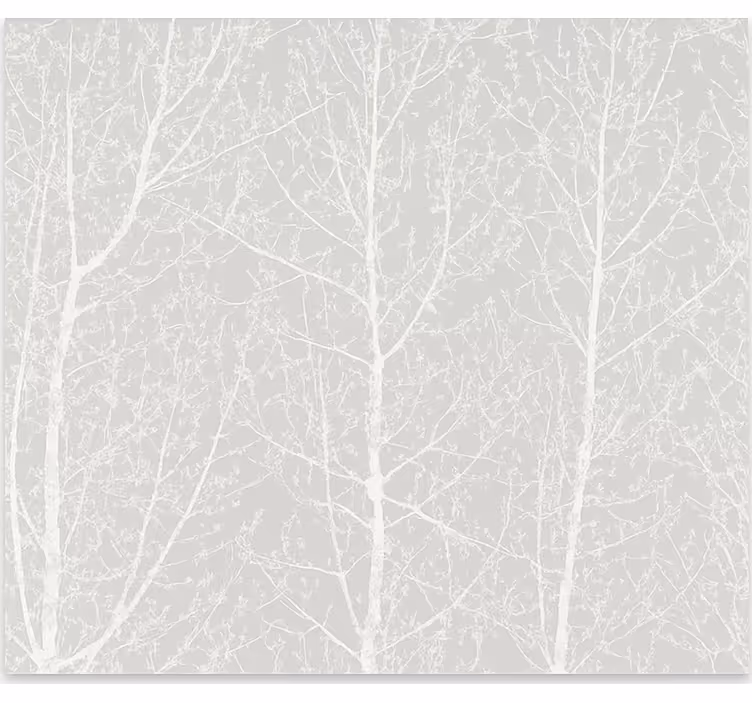 Persiana enrollable para comedor árboles grises de invierno - TenVinilo