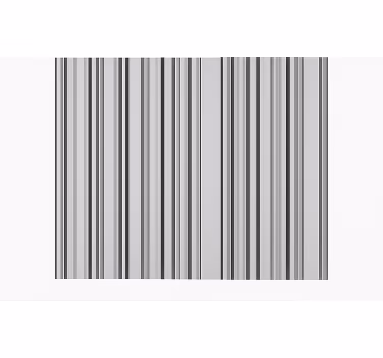 Persiana enrollable para comedor paleta gris raya vertical - TenVinilo