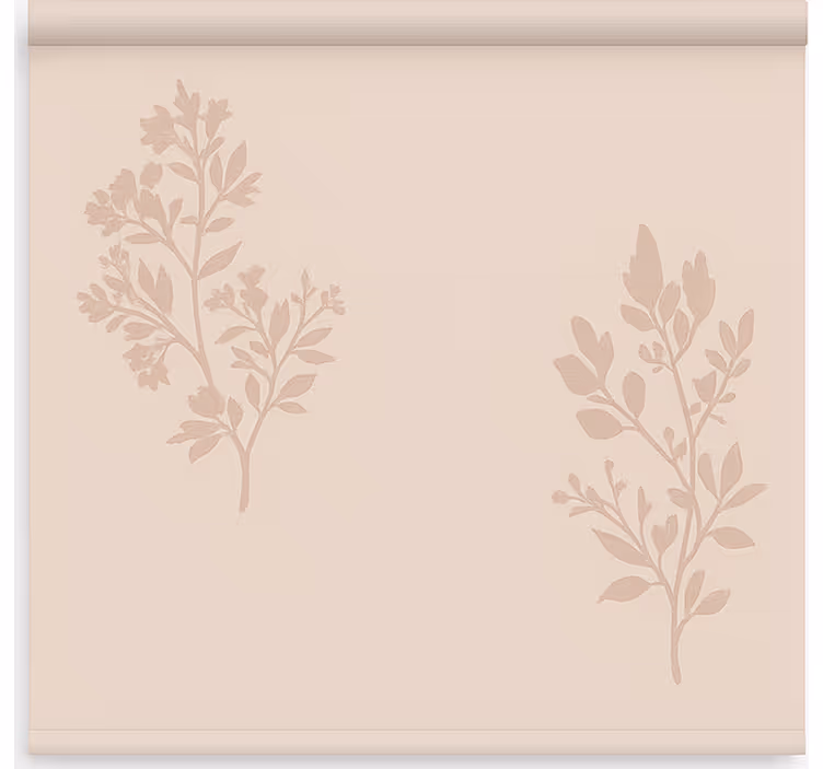 Persiana enrollable oficina color rosa-beige traslúcida - TenVinilo