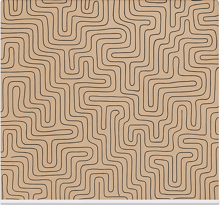 Persiana enrollable oficina beige suave - TenVinilo