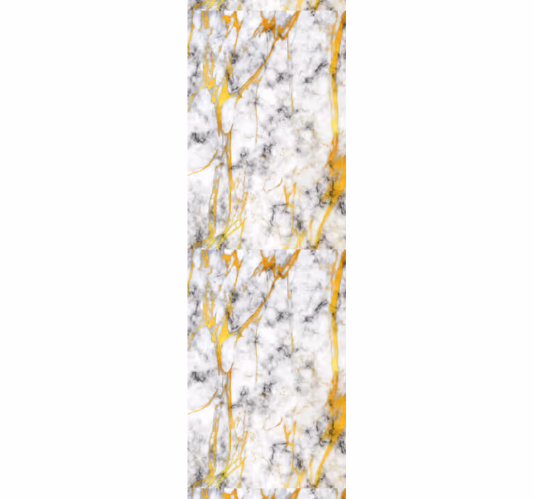 Persiana enrollable para baño mármol gris y dorado elegante - TenVinilo