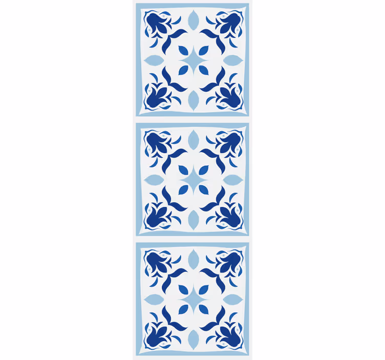 Persiana enrollable para cocina azulejos portugueses - TenVinilo