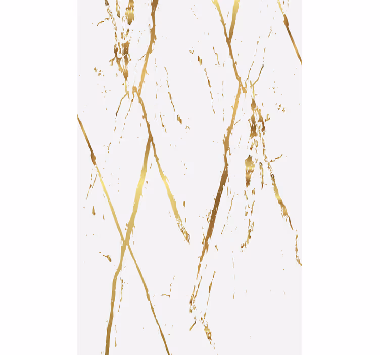 Persiana enrollable para comedor rayas mármol dorado - TenVinilo