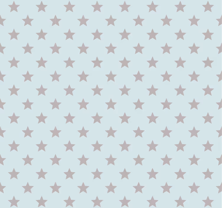 Persiana enrollable juvenil fondo azul con estrellas grises - TenVinilo