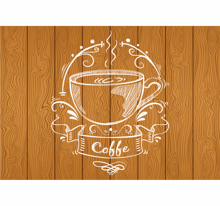 Persiana enrollable para cocina paneles de madera café - TenVinilo