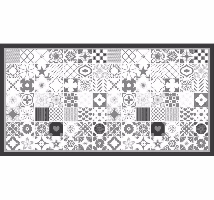 Persiana enrollable gris azulejos trujillo - TenVinilo