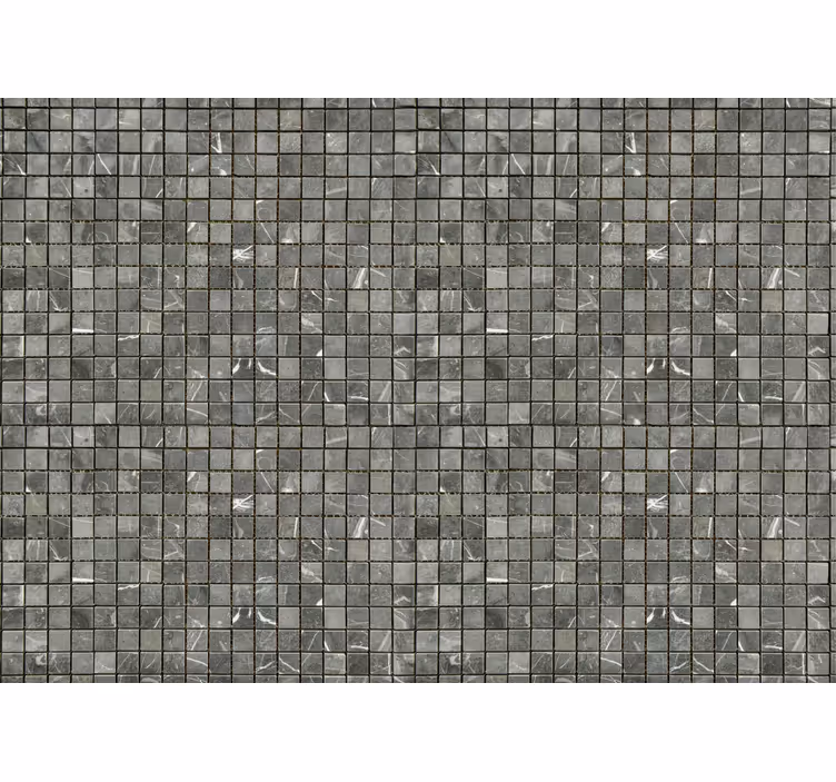 Persiana enrollable gris azulejos negros - TenVinilo
