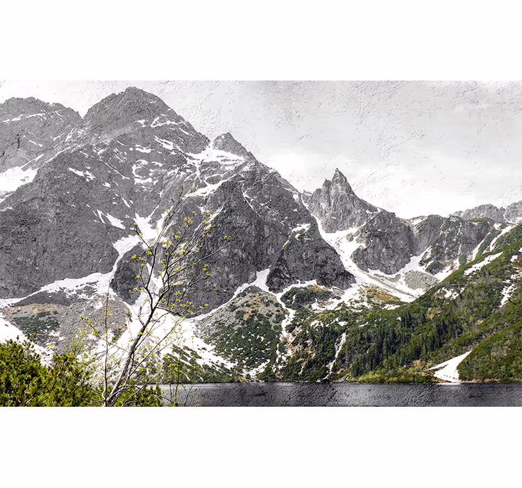 Persiana enrollable salón montaña polaca zakopane - TenVinilo