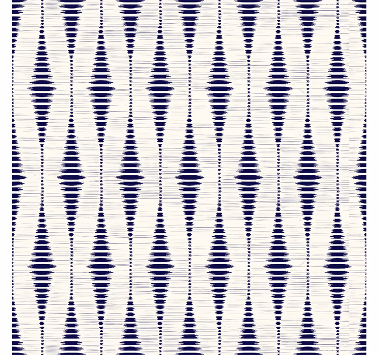 Persiana enrollable azul ikat rabaul navy blue - TenVinilo