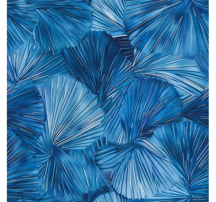 Persiana enrollable azul puntos visuales azules - TenVinilo