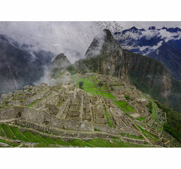 Persiana enrollable salón machu picchu - TenVinilo