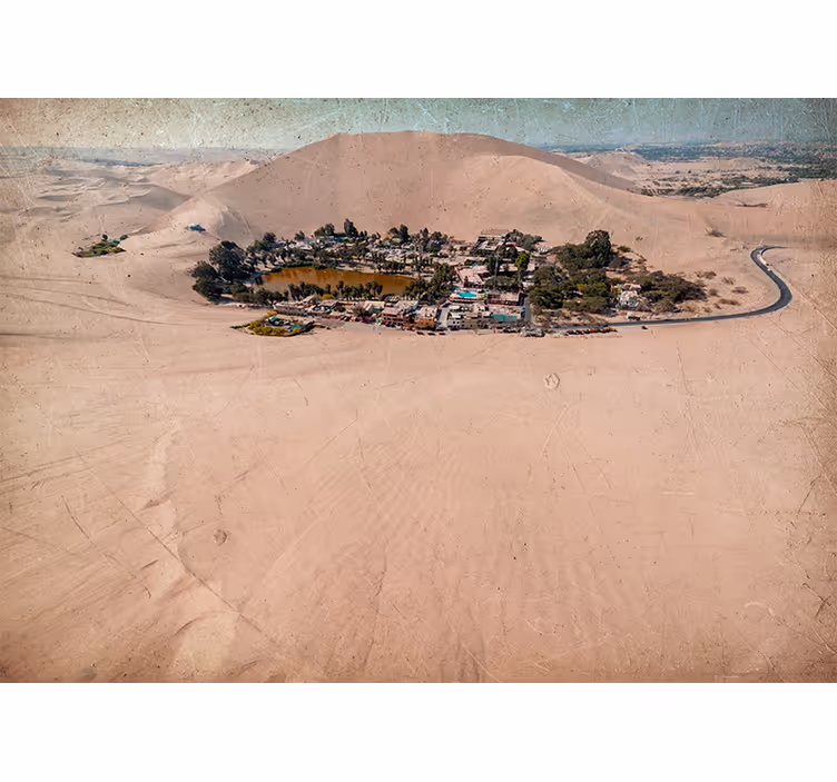 Persiana enrollable salón arena huacachina - TenVinilo