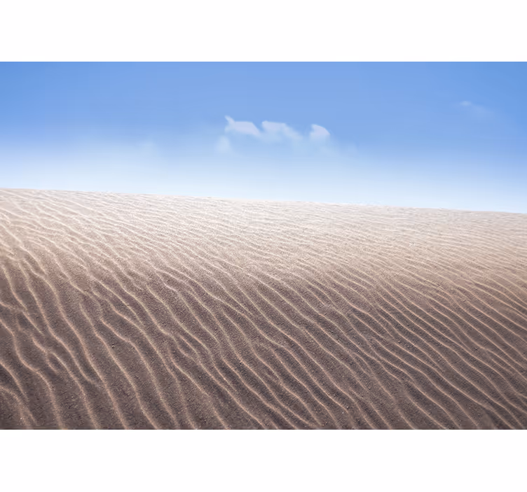 Persiana enrollable salón líneas en la arena del desierto - TenVinilo