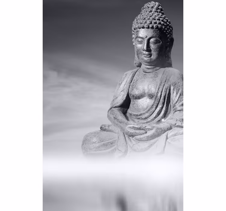 Persiana enrollable salón buddha zen - TenVinilo