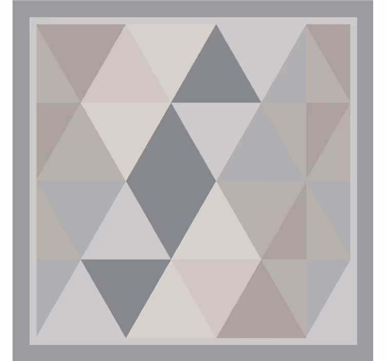 Persiana enrollable gris triángulos gris pantone - TenVinilo