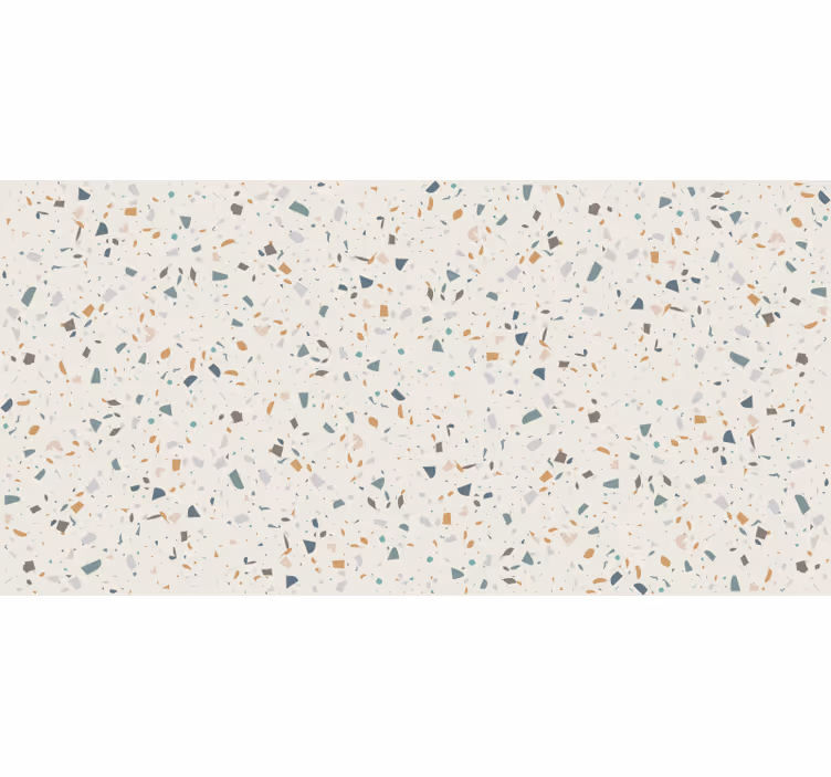 Persiana enrollable beige motivo terrazzo beige - TenVinilo
