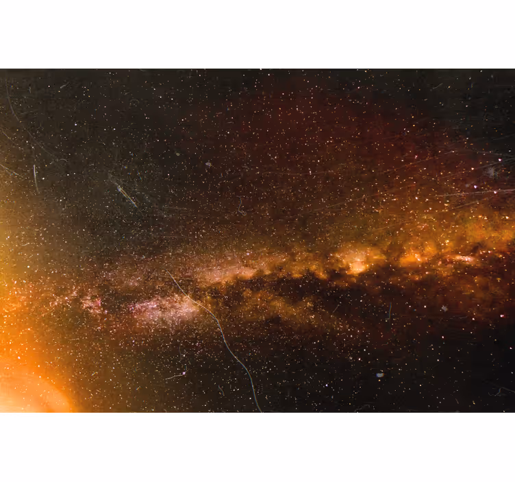 Persiana enrollable salón lluvia cósmica en el espacio - TenVinilo