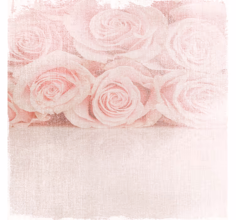 Persiana enrollable salón rosas rosa estilo vintage - TenVinilo