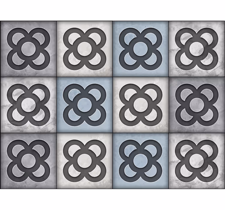 Persiana enrollable para cuarto barcelona street tile gris - TenVinilo