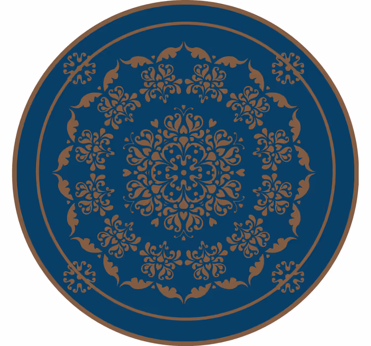 Persiana enrollable para cuarto mandala vintage - TenVinilo