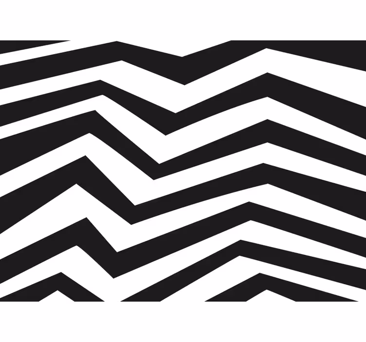 Persiana enrollable para cuarto zig zag - TenVinilo