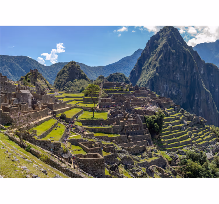 Persiana enrollable para cuarto ruinas de machu picchu - TenVinilo