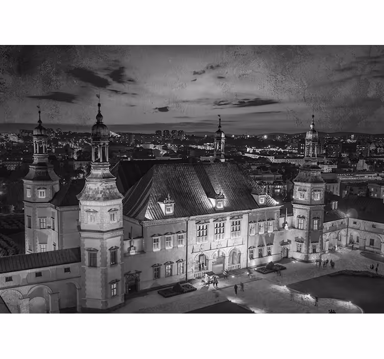 Persiana enrollable para cuarto kielce de noche - TenVinilo