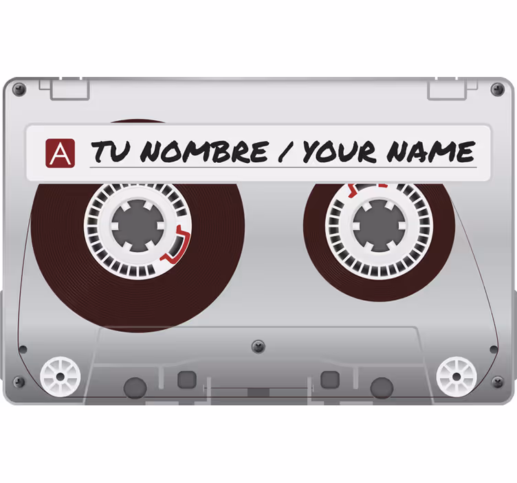 Persiana enrollable gris cassette personalizado - TenVinilo