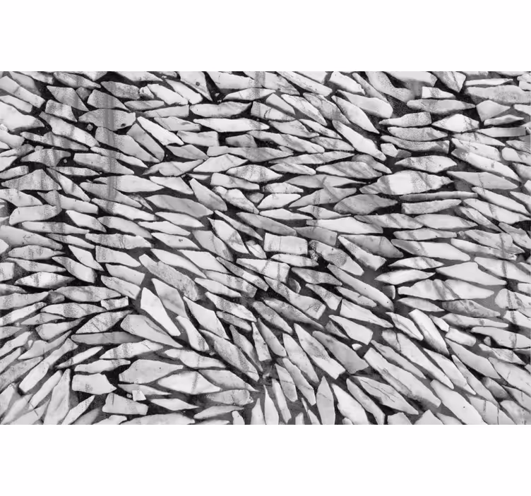 Persiana enrollable gris piedras de mármol - TenVinilo