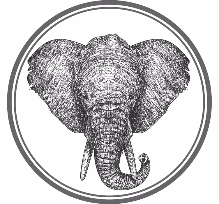 Persiana enrollable gris elefante gris - TenVinilo