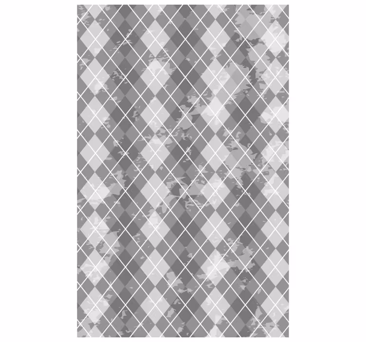 Persiana enrollable gris con líneas diagonales blancas - TenVinilo