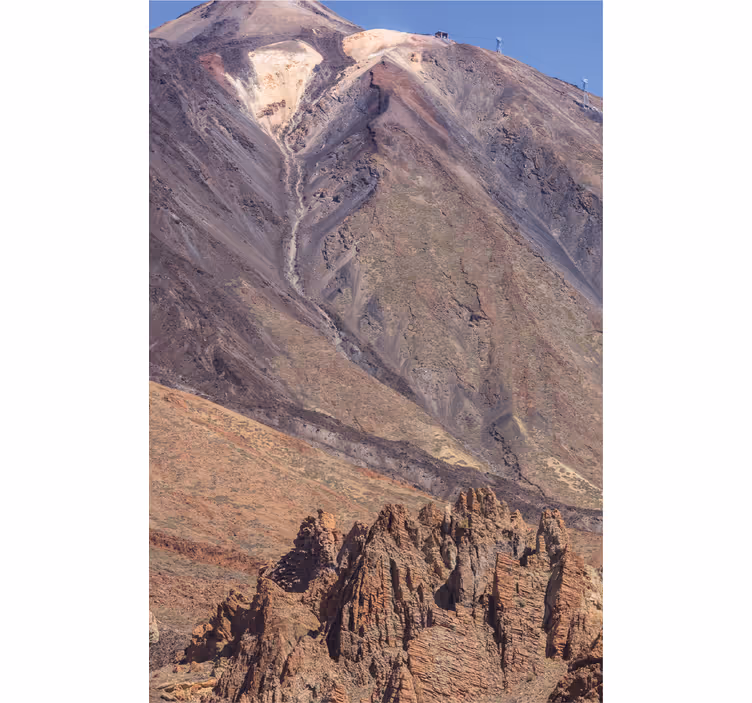 Persiana enrollable salón vistas al teide - TenVinilo