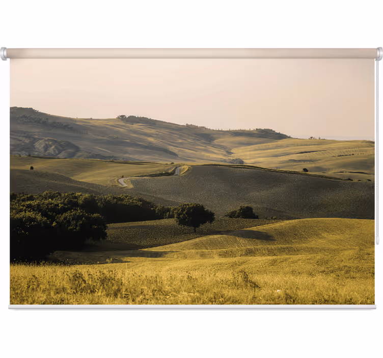 Persiana enrollable para cuarto paisajes hermosos de toscana - TenVinilo