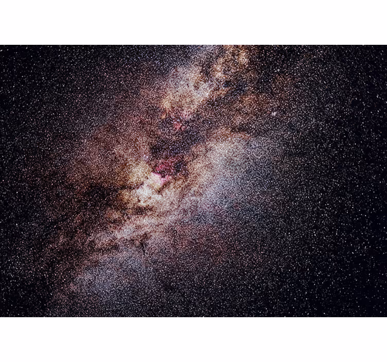 Persiana enrollable para cuarto diseño cielo estrellado - TenVinilo