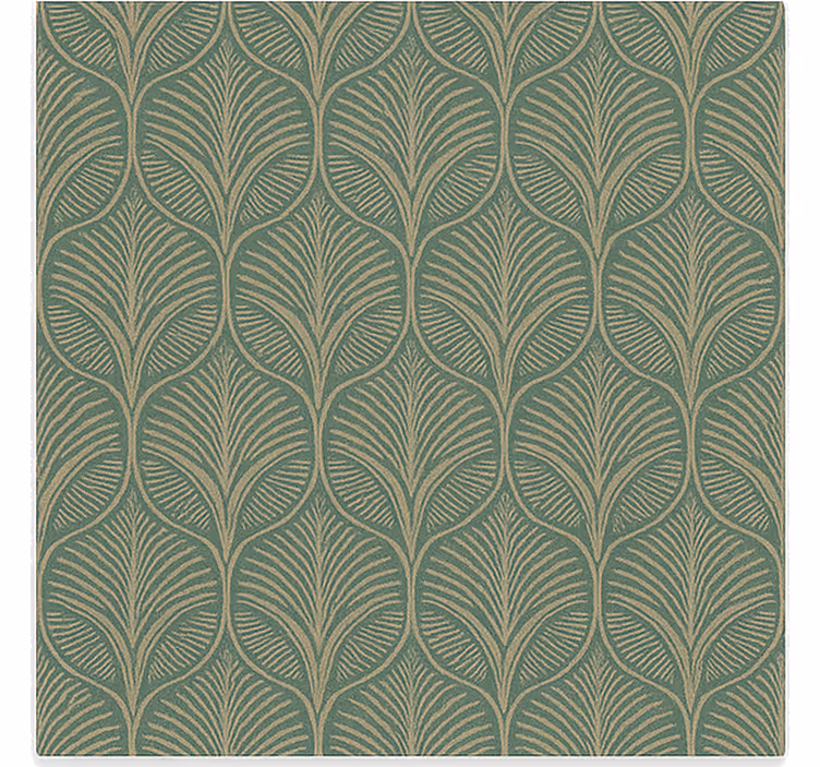 Persiana enrollable salón diseño lineal madera - TenVinilo