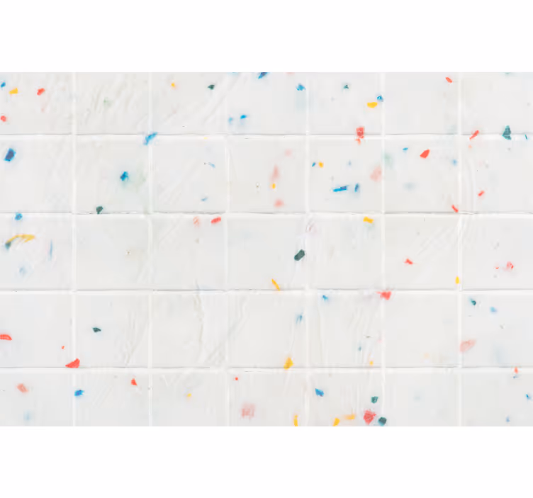 Persiana enrollable infantil azulejos coloridos - TenVinilo