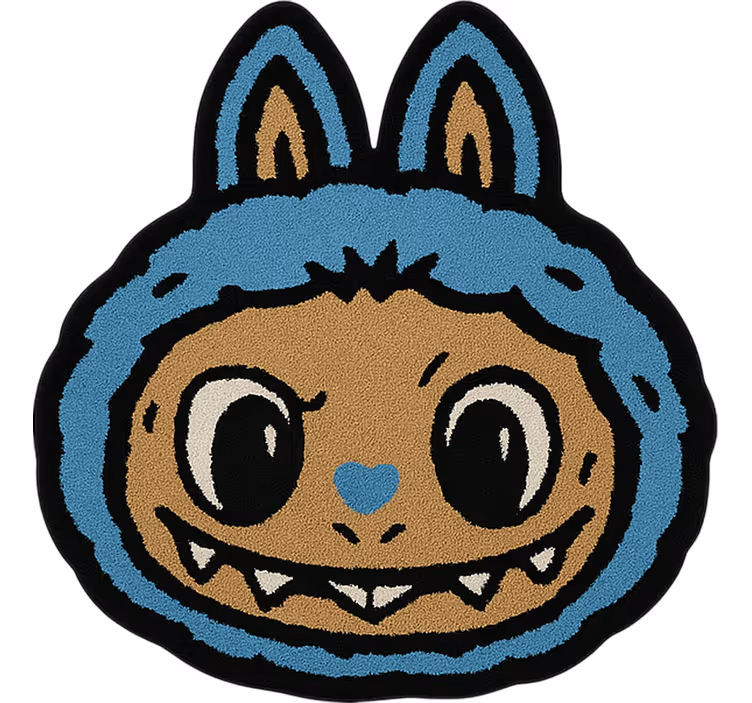 Persiana enrollable infantil diseño blue labubu - TenVinilo