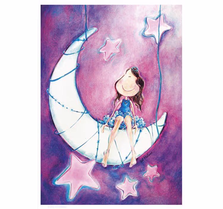 Persiana enrollable infantil luna lol malone - TenVinilo