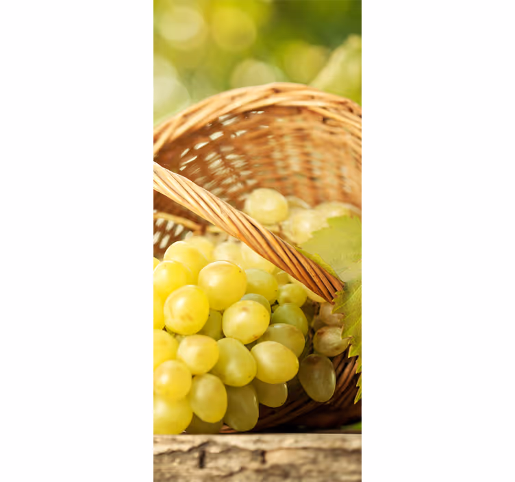 Persiana enrollable para cocina cesta de uvas - TenVinilo