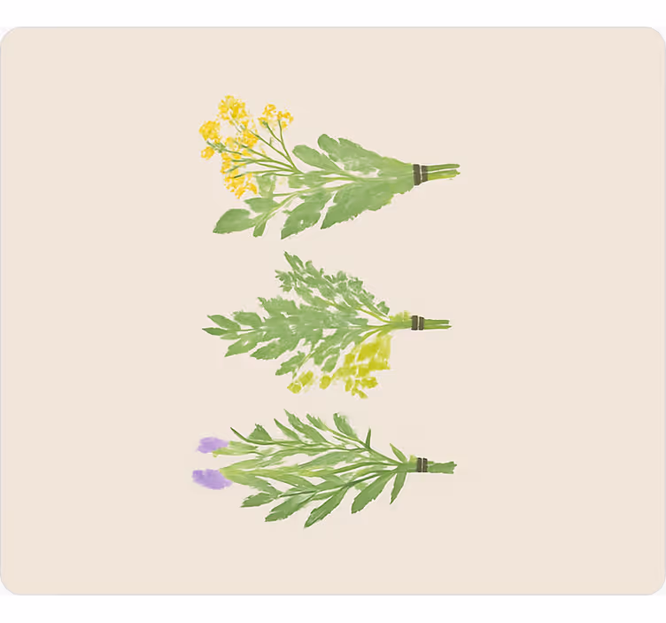 Persiana enrollable para cocina flores elegantes y simples - TenVinilo