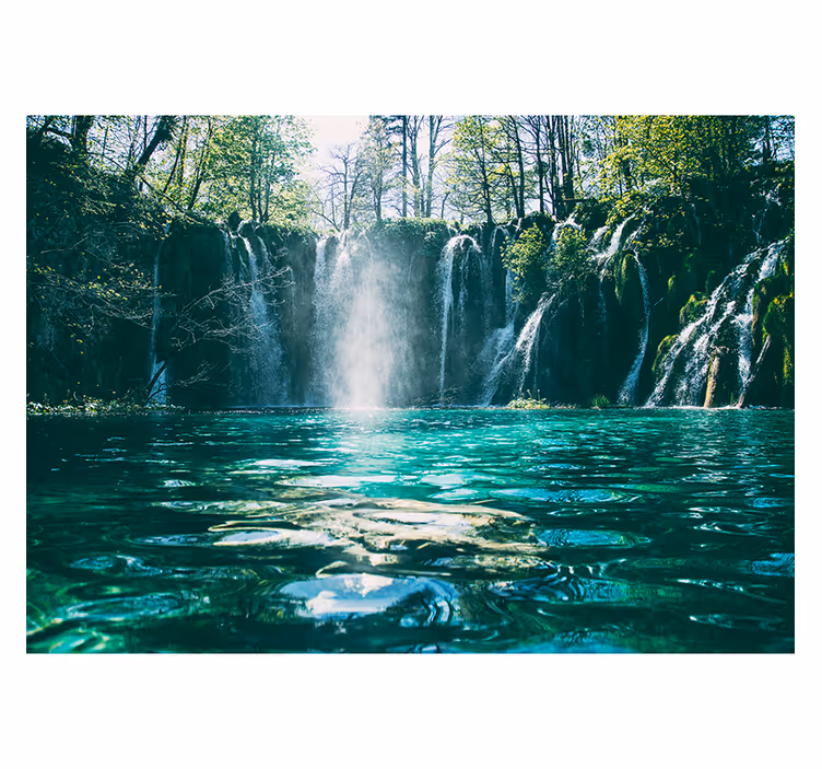 Persiana enrollable para cuarto cascada suave - TenVinilo