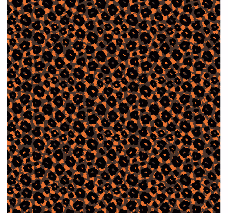 Persiana enrollable negra imitación leopardo kalahari - TenVinilo