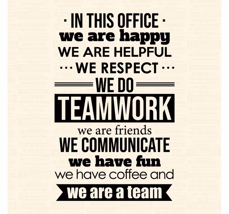 Persiana enrollable oficina frases motivacionales laborales - TenVinilo