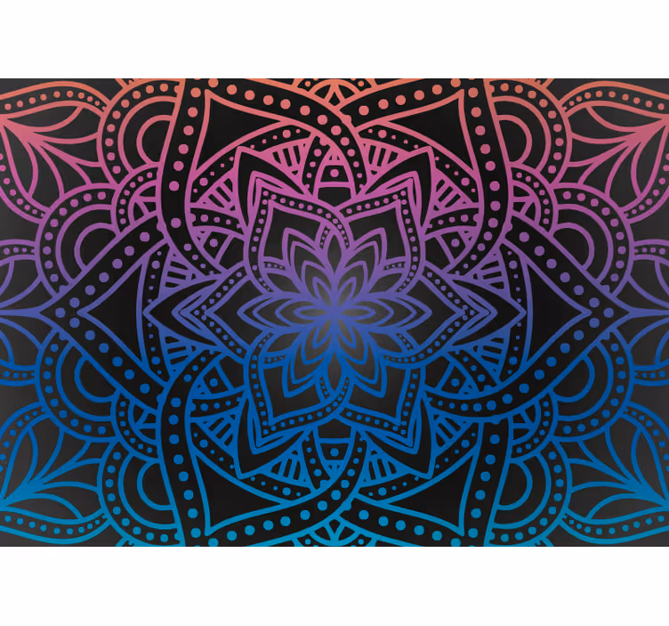 Persiana enrollable zen mandala intrincado - TenVinilo