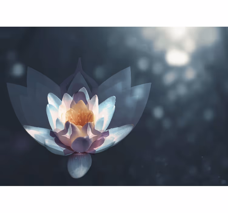 Persiana enrollable zen fondo de meditación relajante - TenVinilo