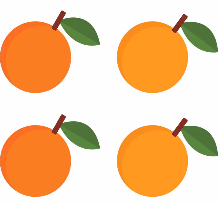 Persiana enrollable naranja pack de adhesivos elegantes - TenVinilo