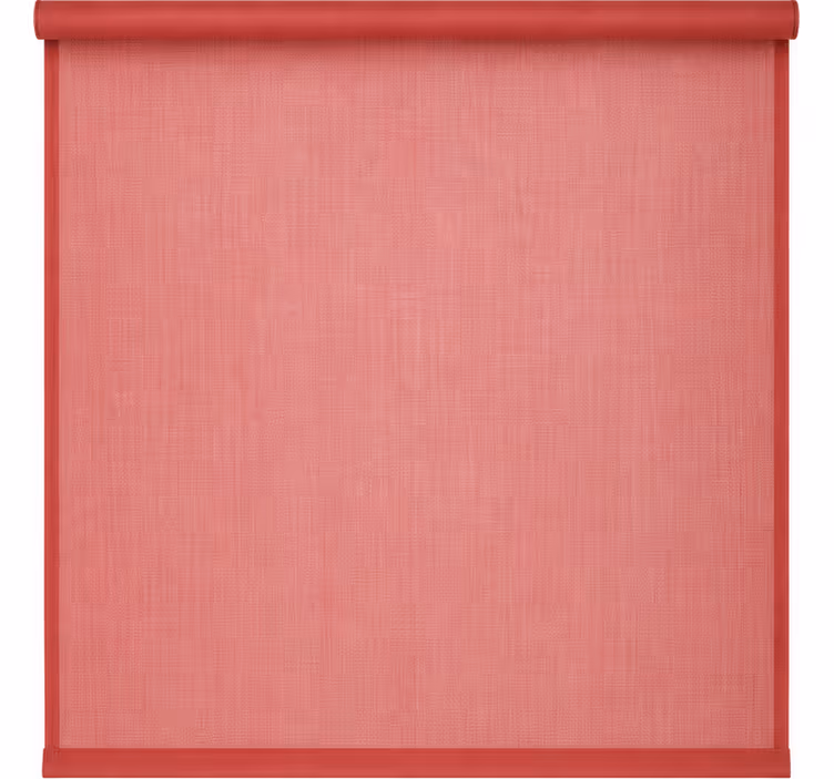 Persiana enrollable cuarto matrimonio color rojo sangre - TenVinilo